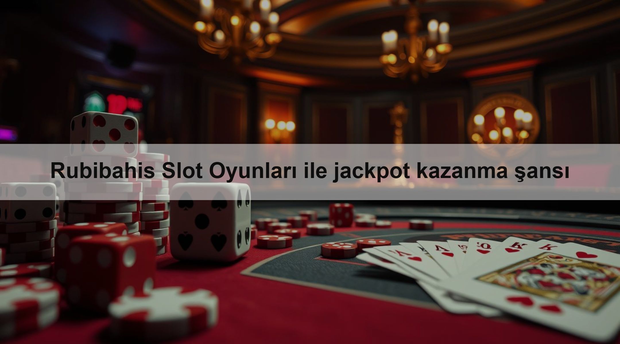 Rubibahis Slot Oyunları ile jackpot kazanma şansı
