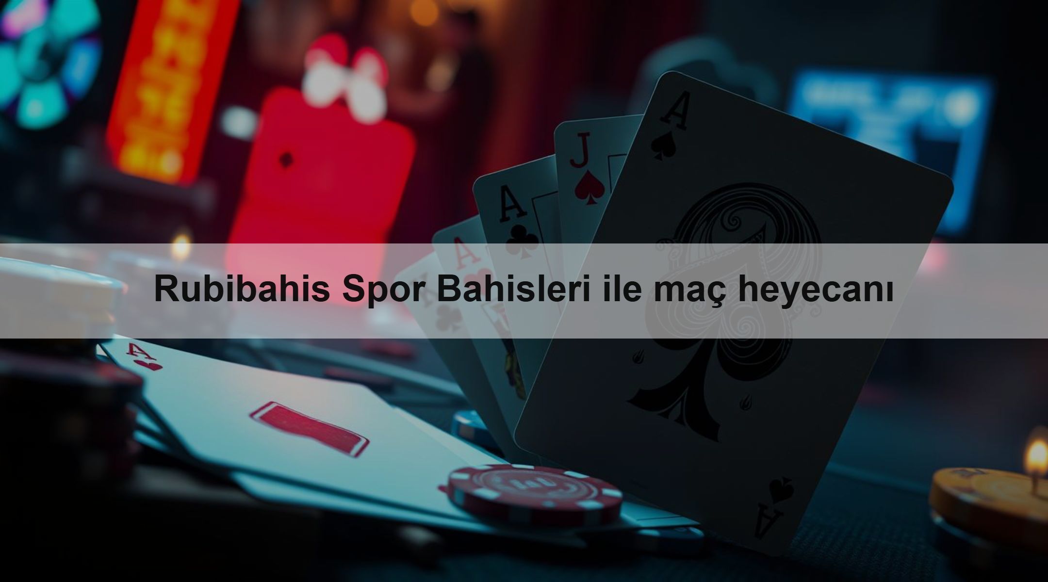 Rubibahis Spor Bahisleri ile maç heyecanı