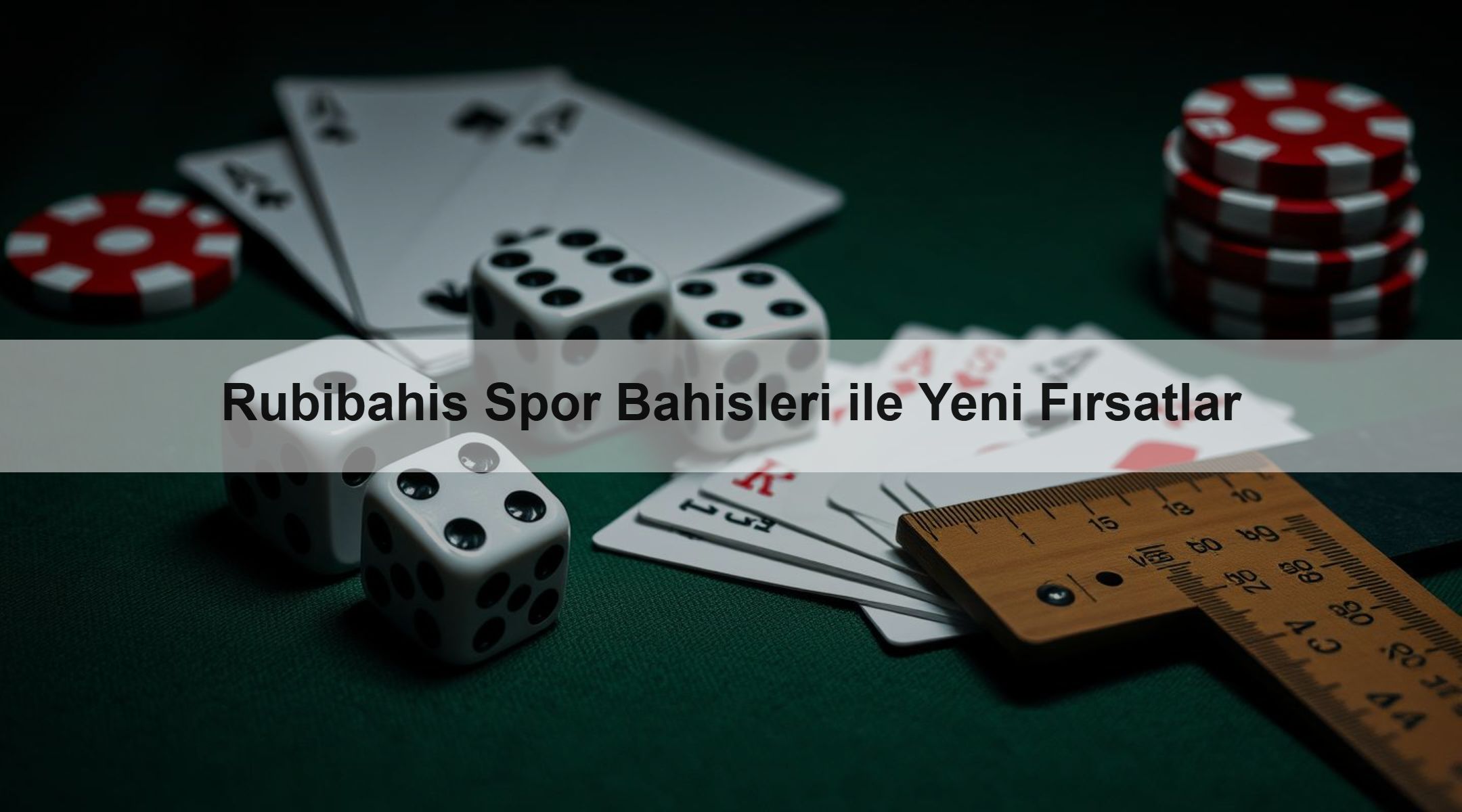 Rubibahis Spor Bahisleri ile Yeni Fırsatlar