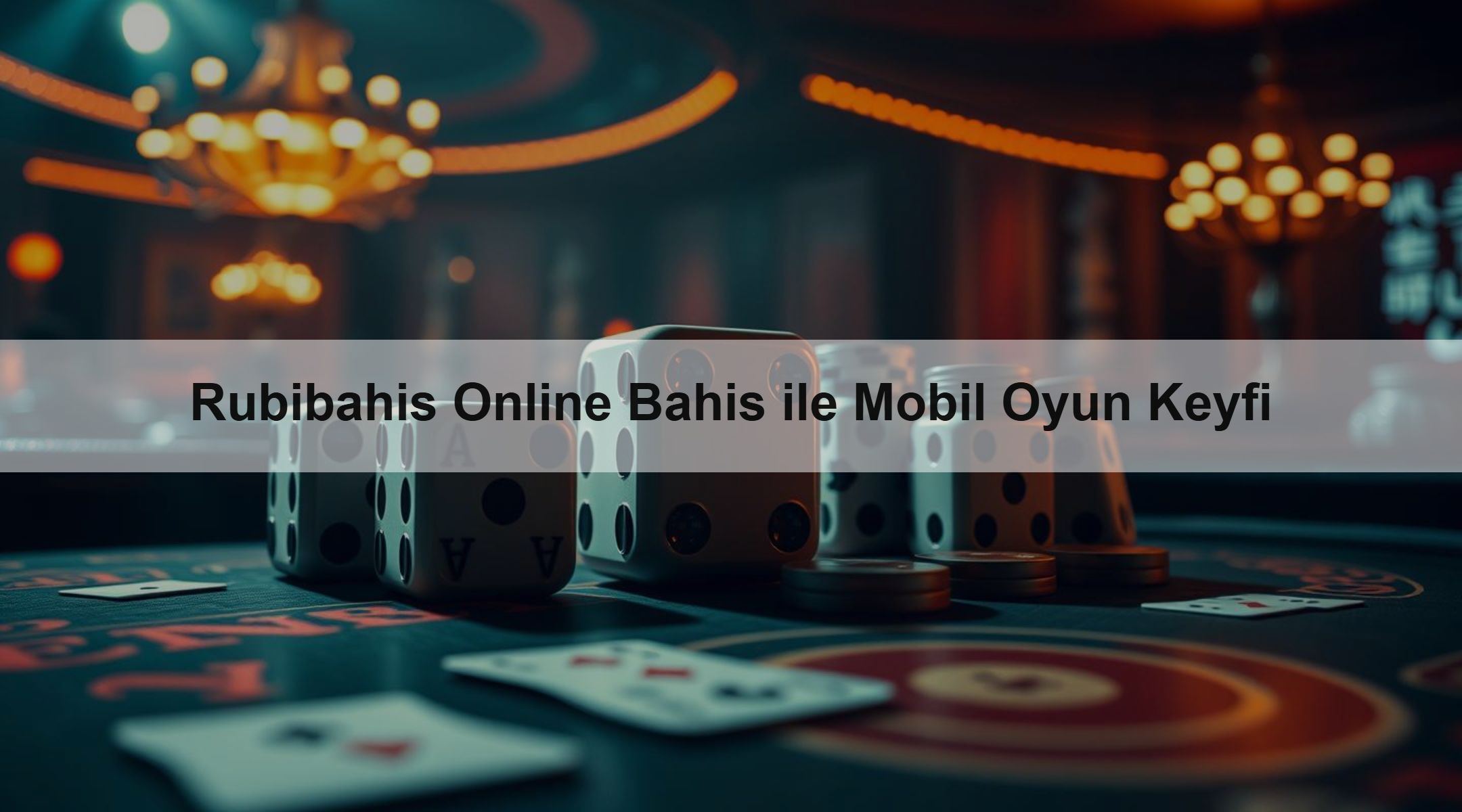 Rubibahis Online Bahis ile Mobil Oyun Keyfi